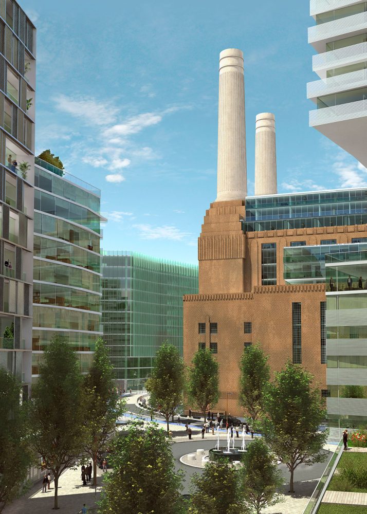 Battersea Power Station Development Map
