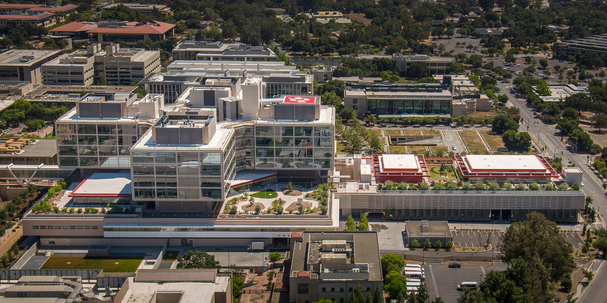 Stanford Hospital Map