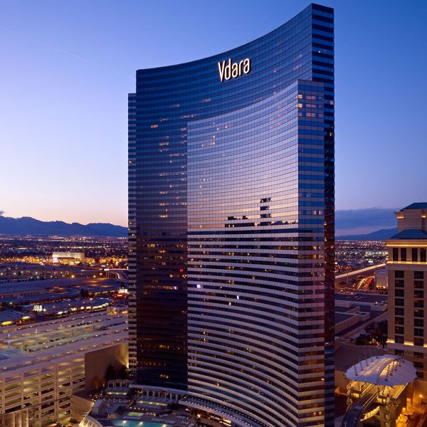 Vdara suite bedroom